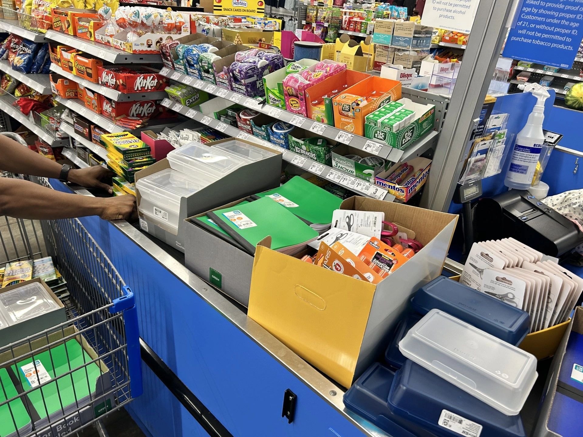 Community volunteers working together